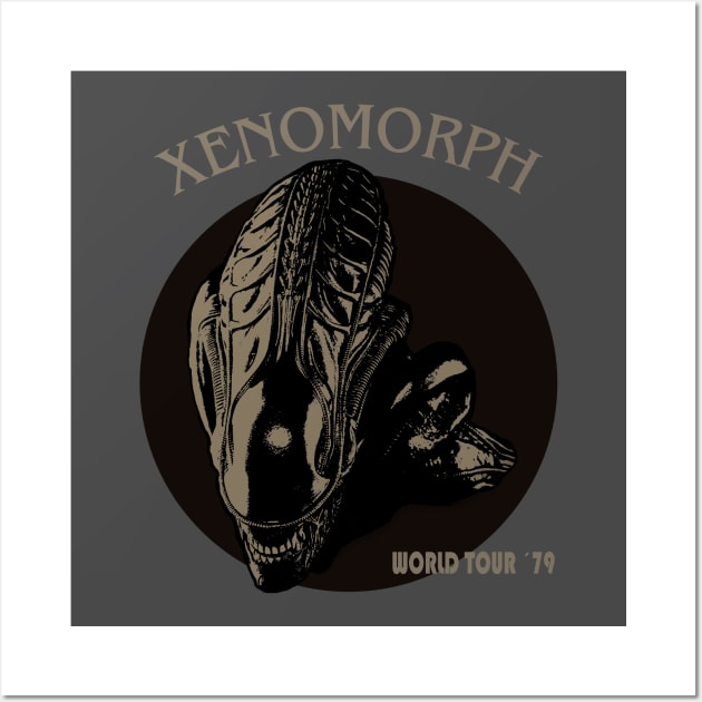 Xenomorph Wall Art by mephobiadesigns